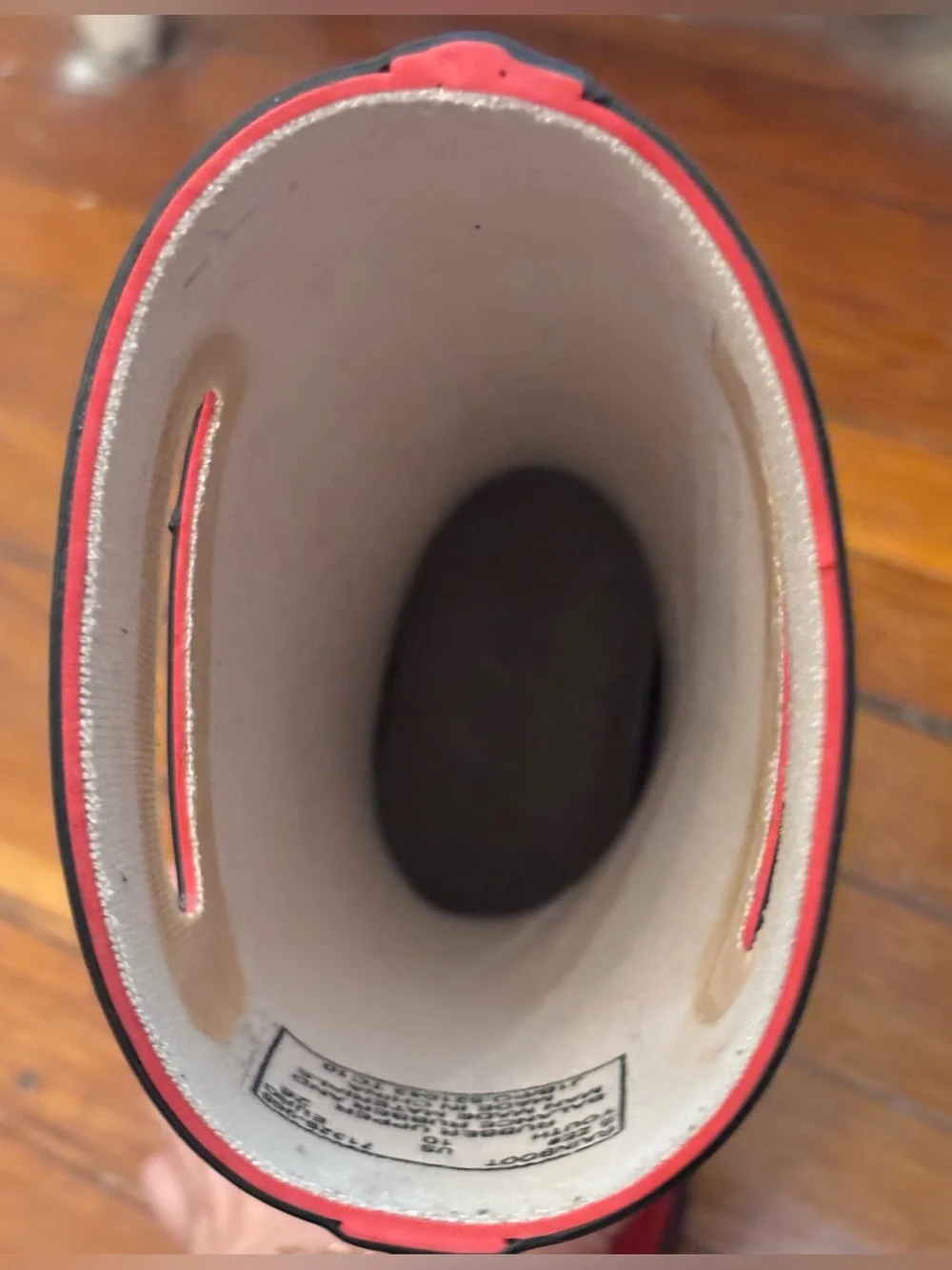 BOGS Kids Red Rain Boots Waterproof Youth Size 10
